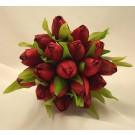 Red Tulip Bridesmaid's Posy Bouquet