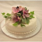 Pink Orchid Luxury Cake Topper