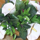 Ivory Cala Lily Table Arrangement