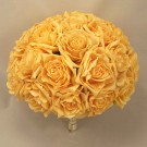 Large Luxury Gold Rose Table Posy