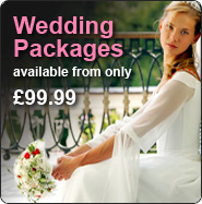 Wedding Packages available from only £99.99